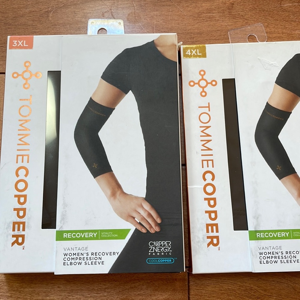 Womens Tommy Copper Elbow Recovery Sleeve